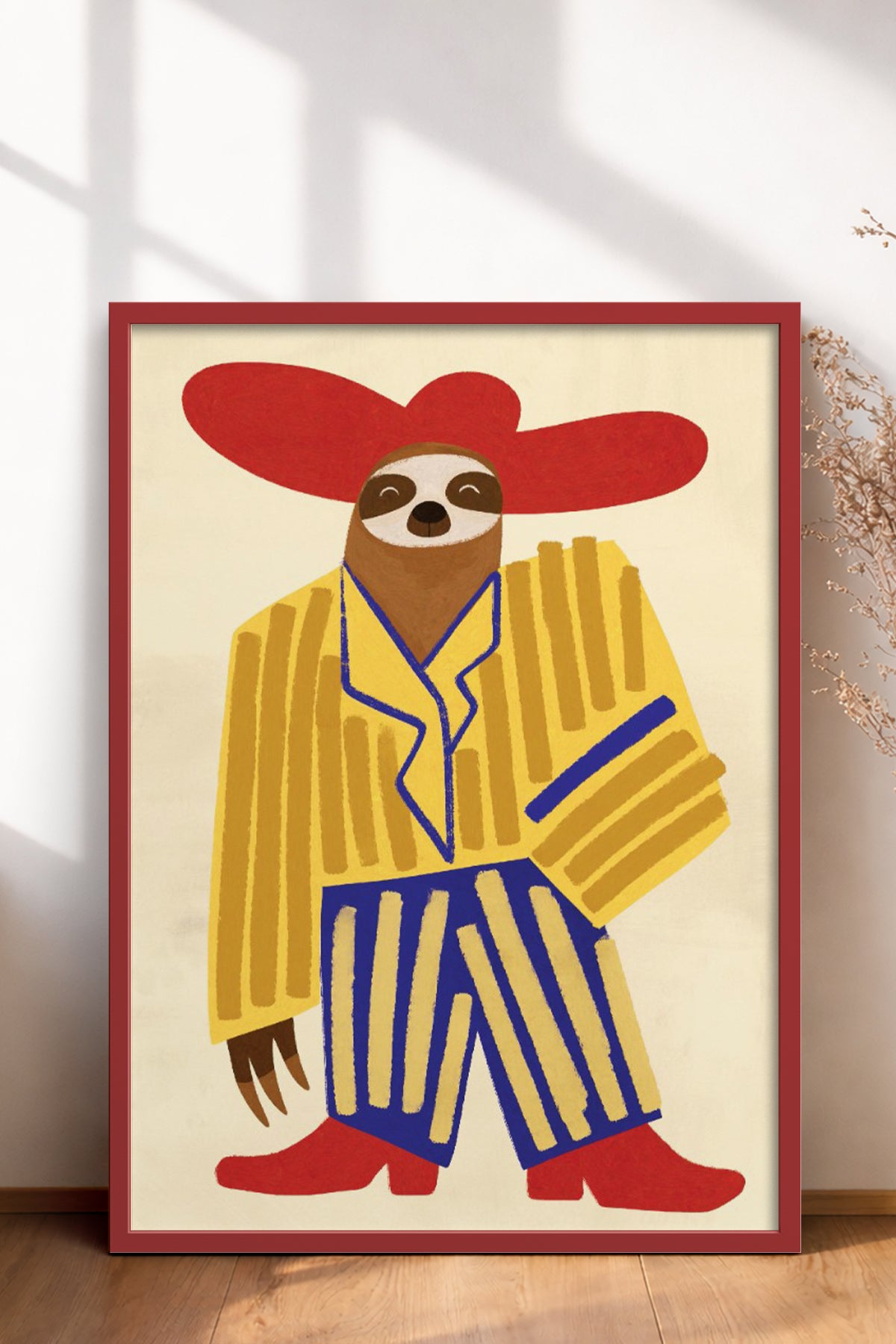 HOMEPACK Ahşap Çerçeveli Tablo Çerçeveli Poster Sanatsal Modern Duvar Dekoru BEK-8143