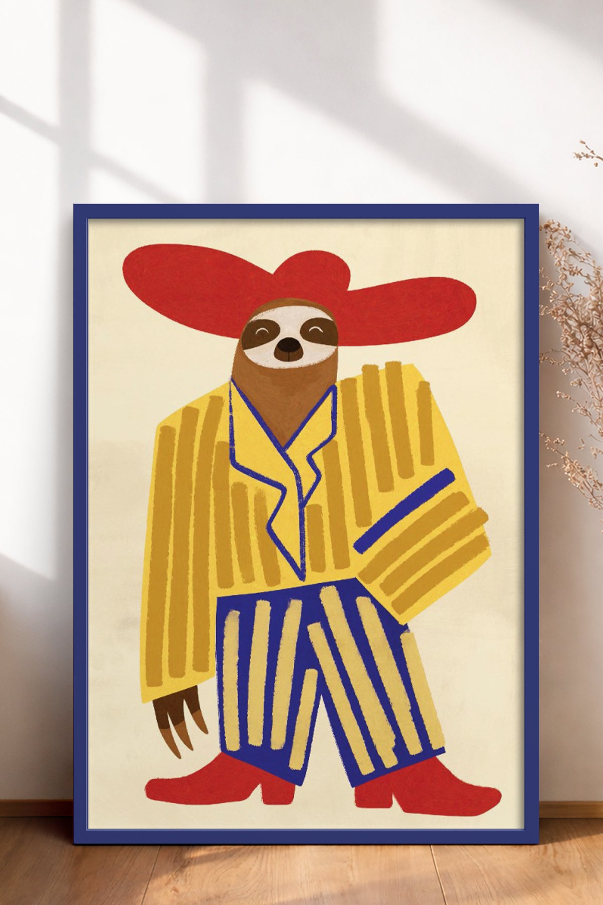 HOMEPACK Ahşap Çerçeveli Tablo Çerçeveli Poster Sanatsal Modern Duvar Dekoru BEK-8143