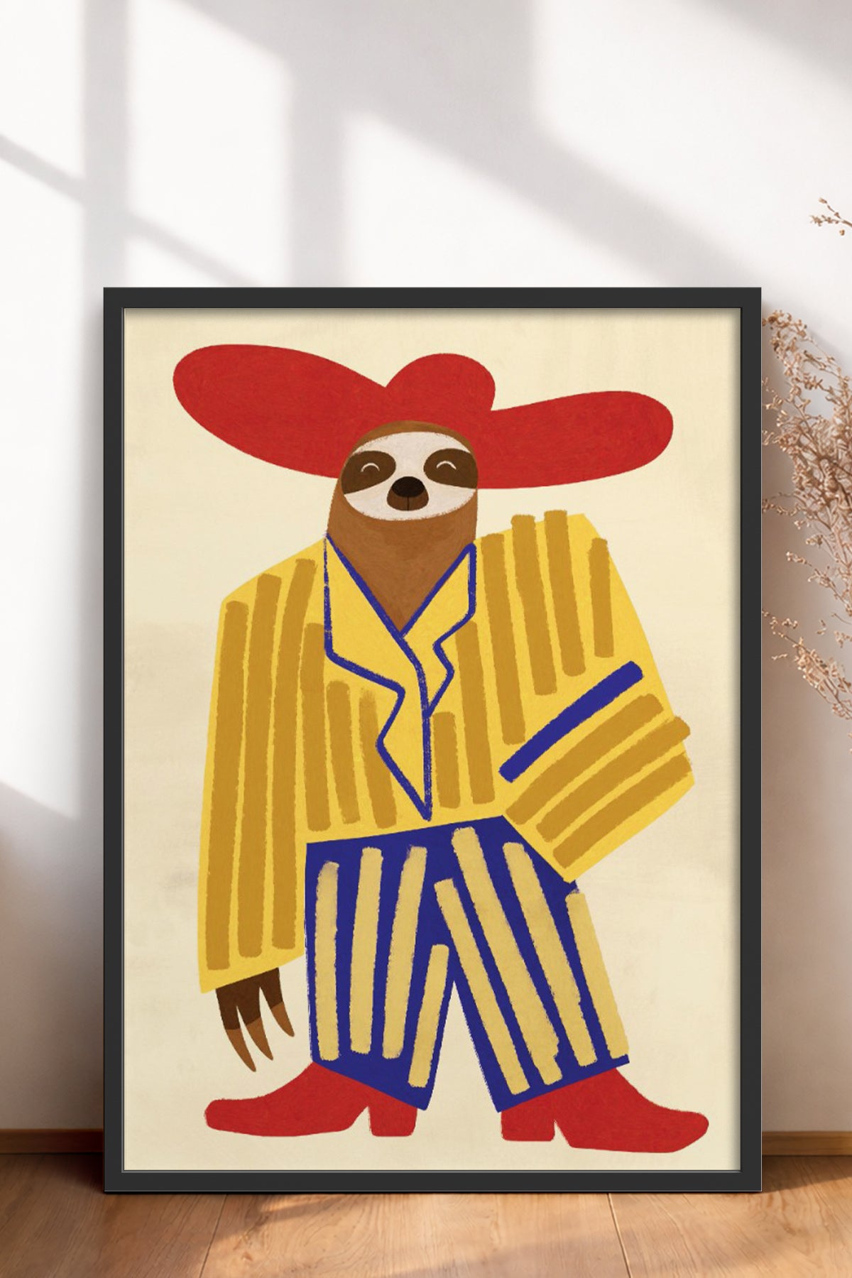 HOMEPACK Ahşap Çerçeveli Tablo Çerçeveli Poster Sanatsal Modern Duvar Dekoru BEK-8143