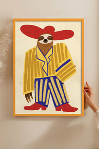 HOMEPACK Ahşap Çerçeveli Tablo Çerçeveli Poster Sanatsal Modern Duvar Dekoru BEK-8143