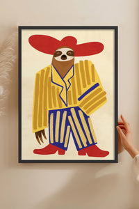 HOMEPACK Ahşap Çerçeveli Tablo Çerçeveli Poster Sanatsal Modern Duvar Dekoru BEK-8143
