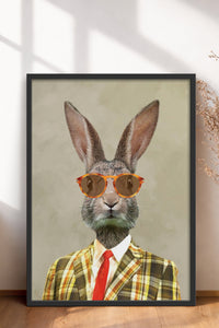 HOMEPACK Ahşap Çerçeveli Tablo Çerçeveli Poster Sanatsal Modern Duvar Dekoru BEK-8145