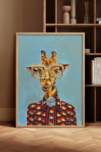 HOMEPACK Ahşap Çerçeveli Tablo Çerçeveli Poster Sanatsal Modern Duvar Dekoru BEK-8147