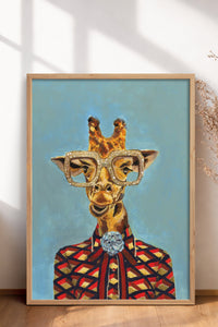 HOMEPACK Ahşap Çerçeveli Tablo Çerçeveli Poster Sanatsal Modern Duvar Dekoru BEK-8147