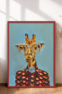 HOMEPACK Ahşap Çerçeveli Tablo Çerçeveli Poster Sanatsal Modern Duvar Dekoru BEK-8147