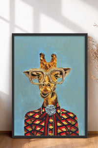 HOMEPACK Ahşap Çerçeveli Tablo Çerçeveli Poster Sanatsal Modern Duvar Dekoru BEK-8147