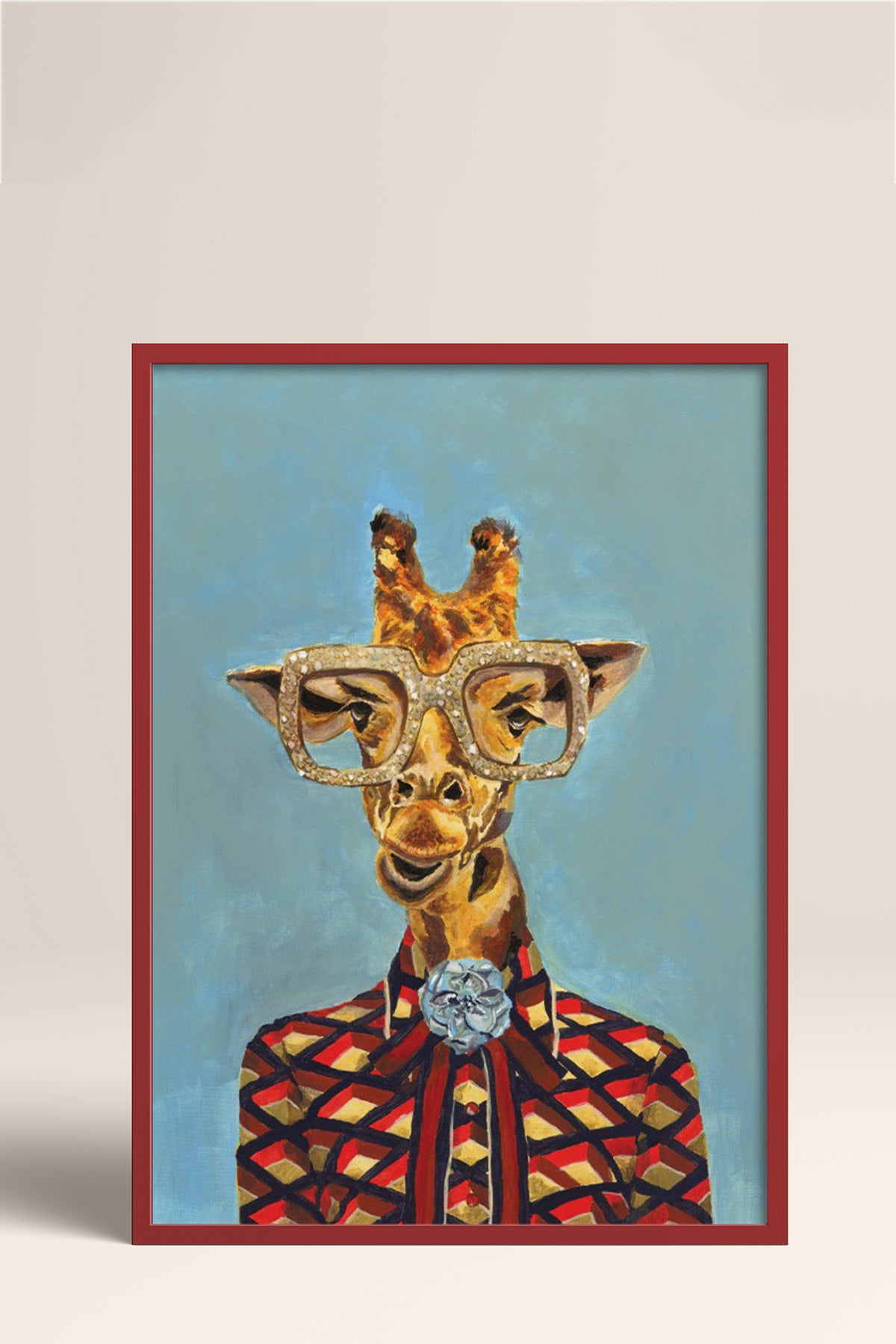 HOMEPACK Ahşap Çerçeveli Tablo Çerçeveli Poster Sanatsal Modern Duvar Dekoru BEK-8147