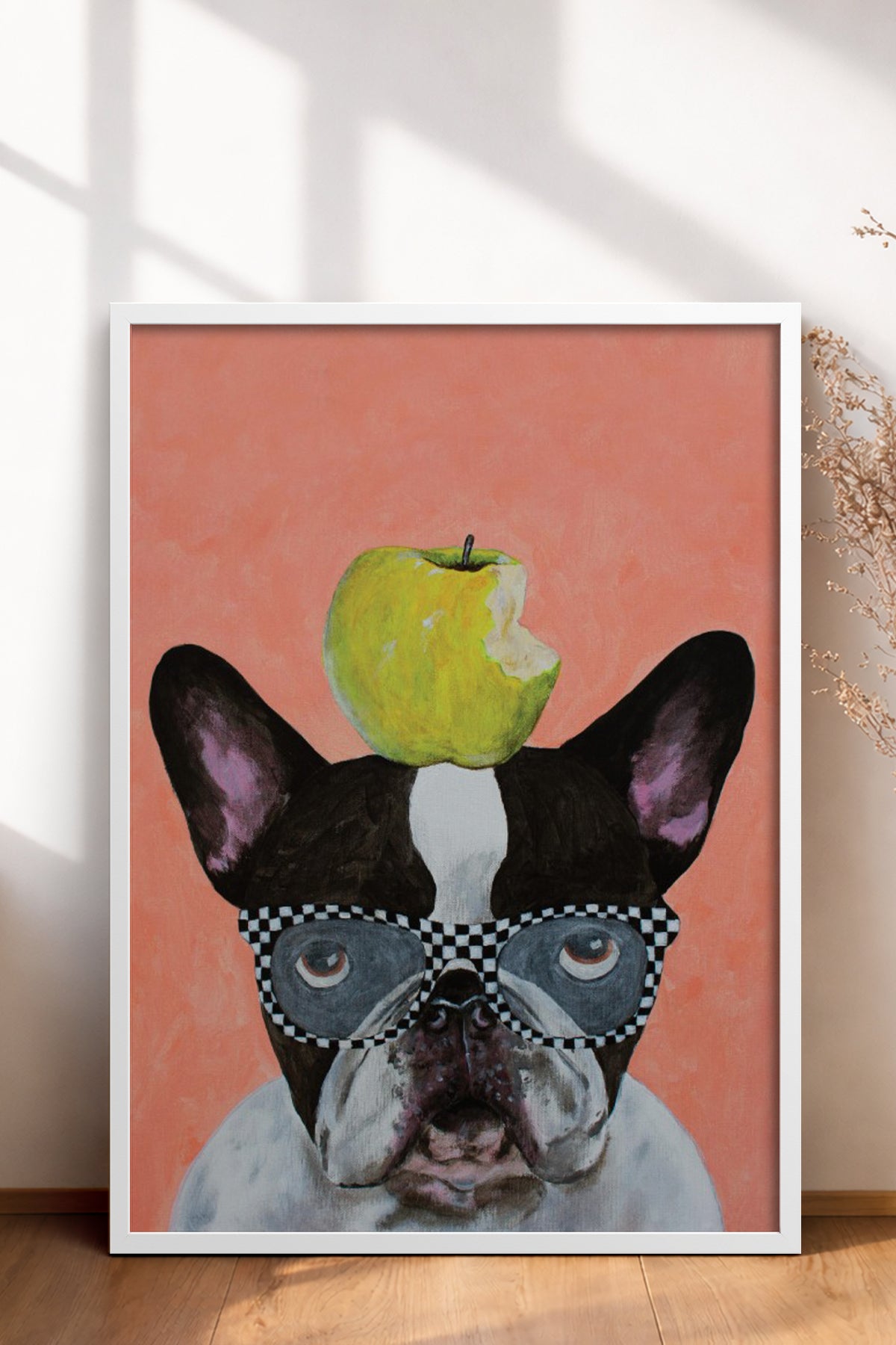 HOMEPACK Ahşap Çerçeveli Tablo Çerçeveli Poster Sanatsal Modern Duvar Dekoru BEK-8148