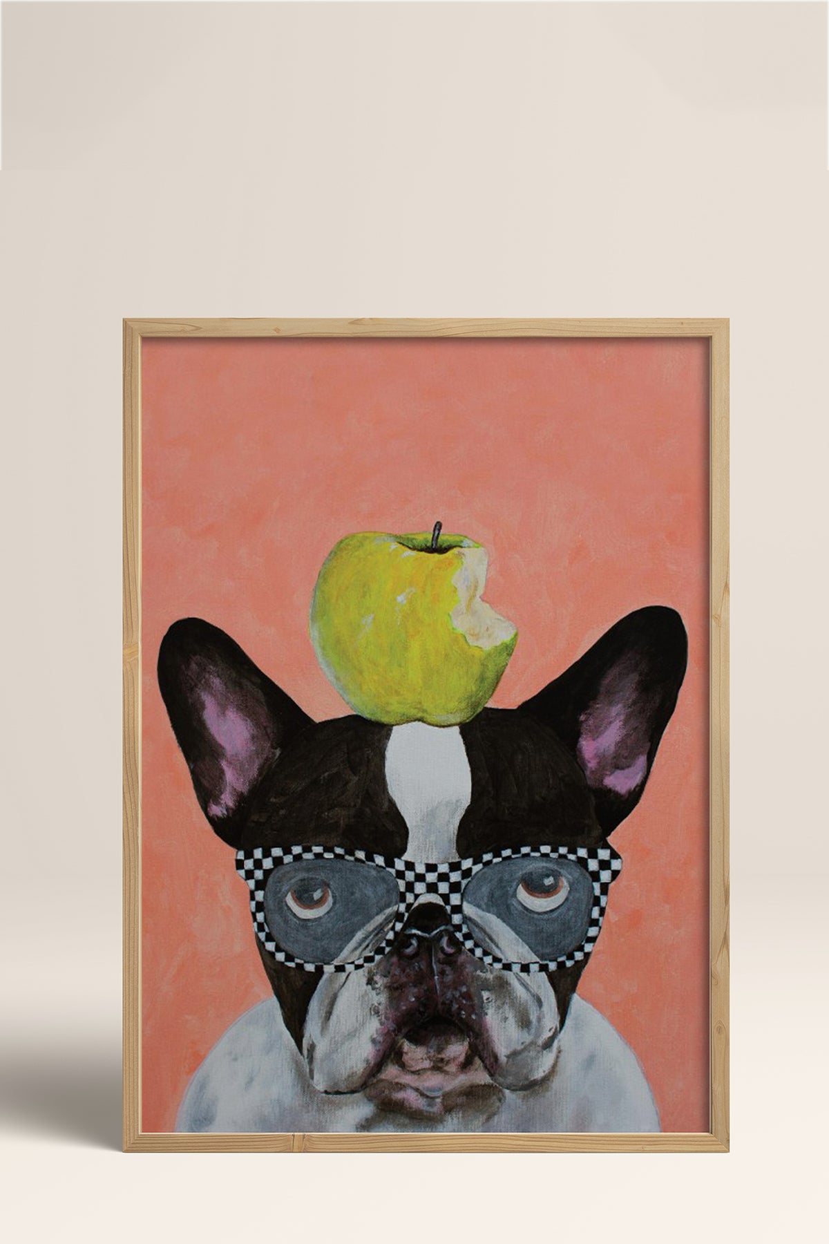 HOMEPACK Ahşap Çerçeveli Tablo Çerçeveli Poster Sanatsal Modern Duvar Dekoru BEK-8148