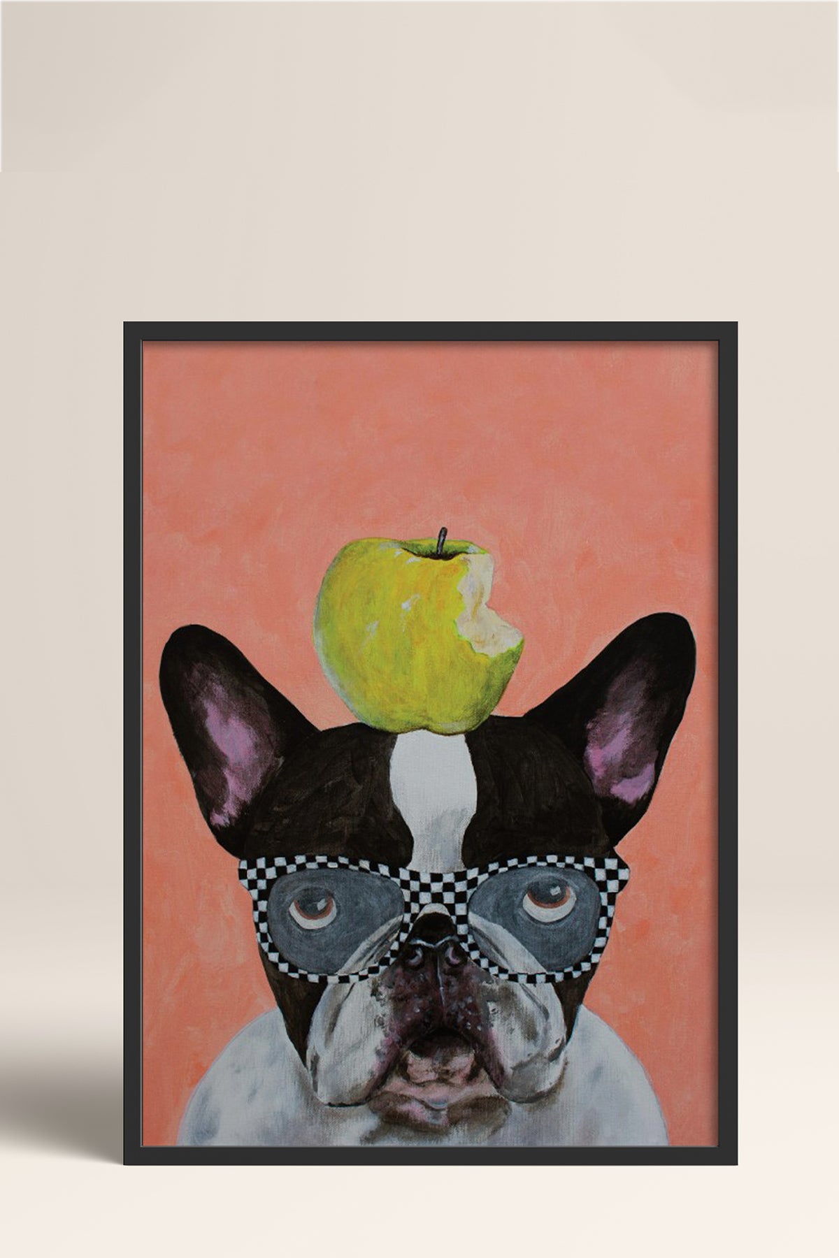 HOMEPACK Ahşap Çerçeveli Tablo Çerçeveli Poster Sanatsal Modern Duvar Dekoru BEK-8148