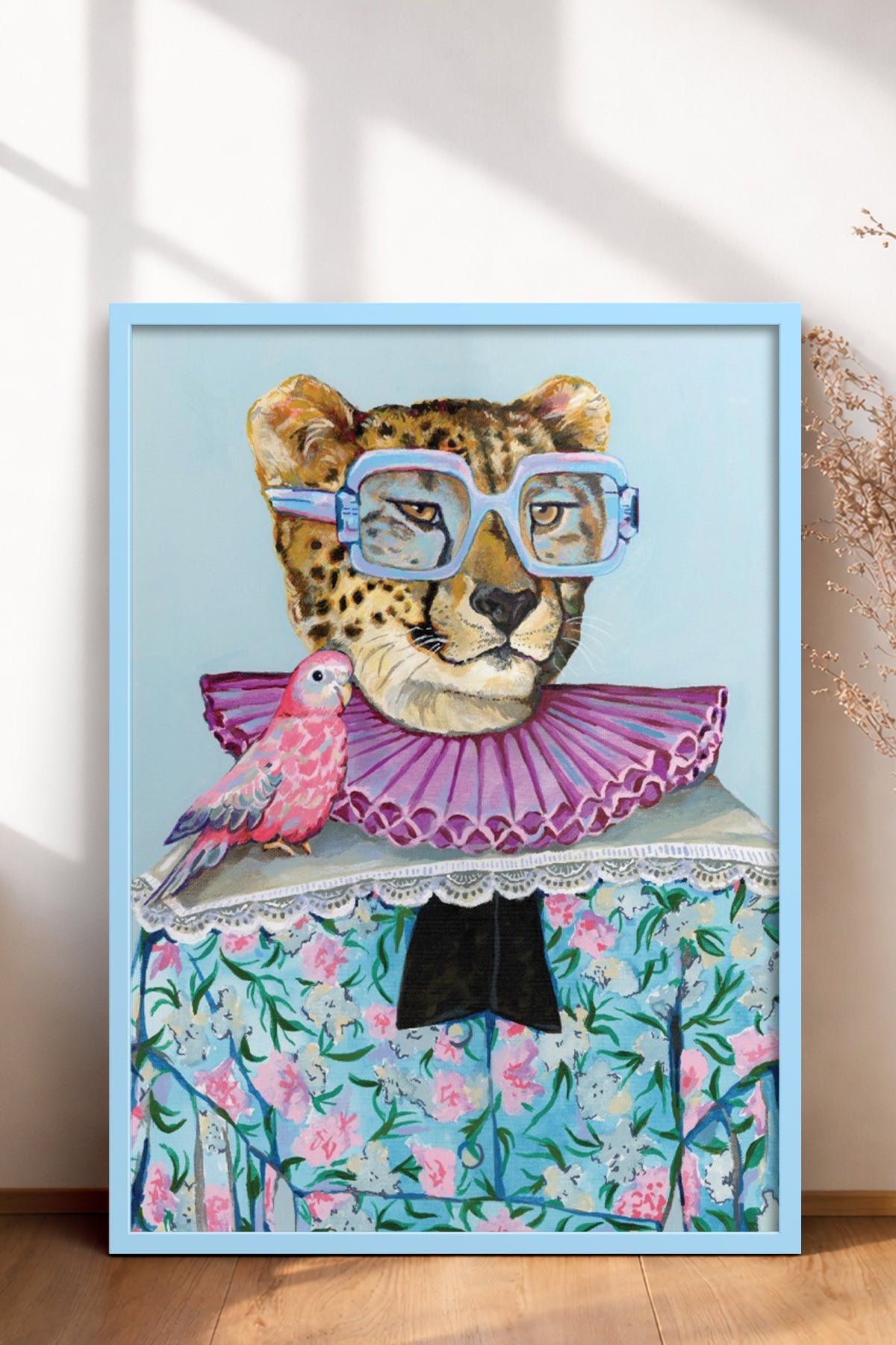 HOMEPACK Ahşap Çerçeveli Tablo Çerçeveli Poster Sanatsal Modern Duvar Dekoru BEK-8150
