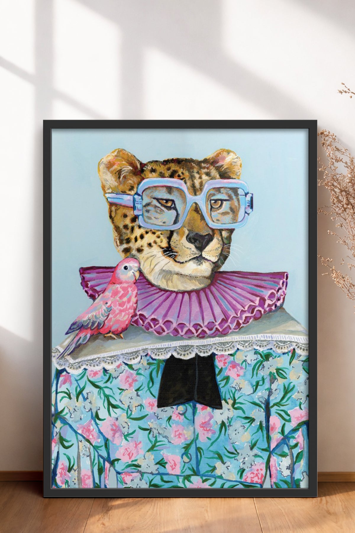 HOMEPACK Ahşap Çerçeveli Tablo Çerçeveli Poster Sanatsal Modern Duvar Dekoru BEK-8150