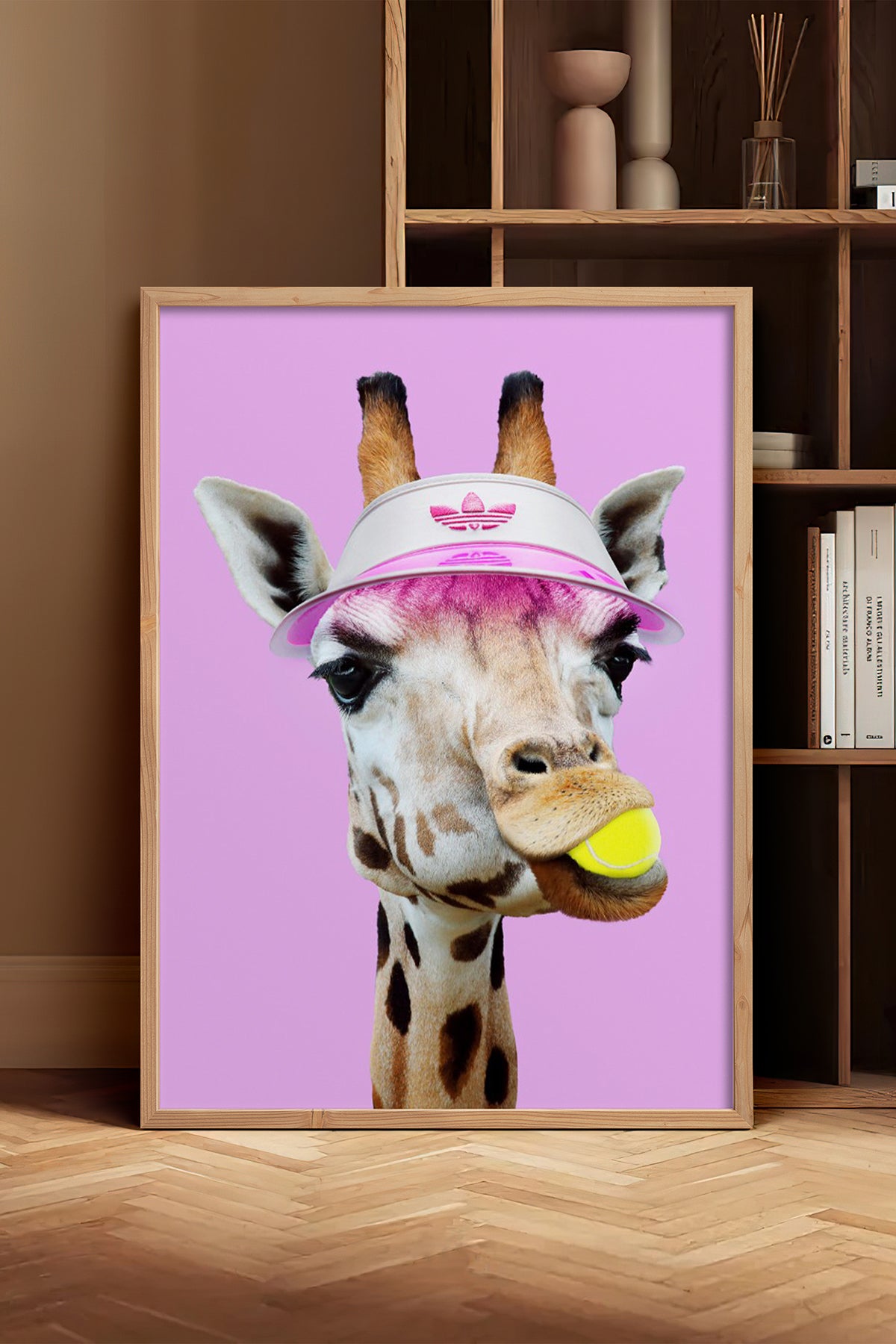 HOMEPACK Ahşap Çerçeveli Tablo Çerçeveli Poster Sanatsal Modern Duvar Dekoru BEK-8151