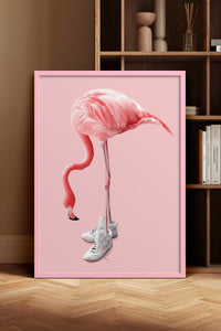 HOMEPACK Ahşap Çerçeveli Tablo Çerçeveli Poster Sanatsal Modern Duvar Dekoru BEK-8152