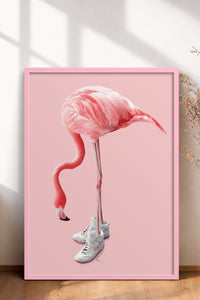 HOMEPACK Ahşap Çerçeveli Tablo Çerçeveli Poster Sanatsal Modern Duvar Dekoru BEK-8152