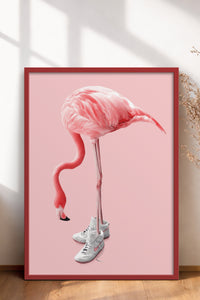 HOMEPACK Ahşap Çerçeveli Tablo Çerçeveli Poster Sanatsal Modern Duvar Dekoru BEK-8152