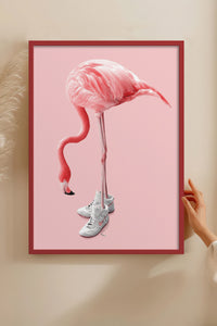 HOMEPACK Ahşap Çerçeveli Tablo Çerçeveli Poster Sanatsal Modern Duvar Dekoru BEK-8152