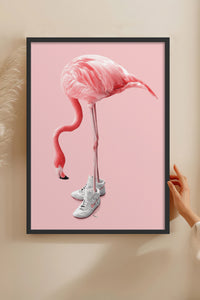 HOMEPACK Ahşap Çerçeveli Tablo Çerçeveli Poster Sanatsal Modern Duvar Dekoru BEK-8152