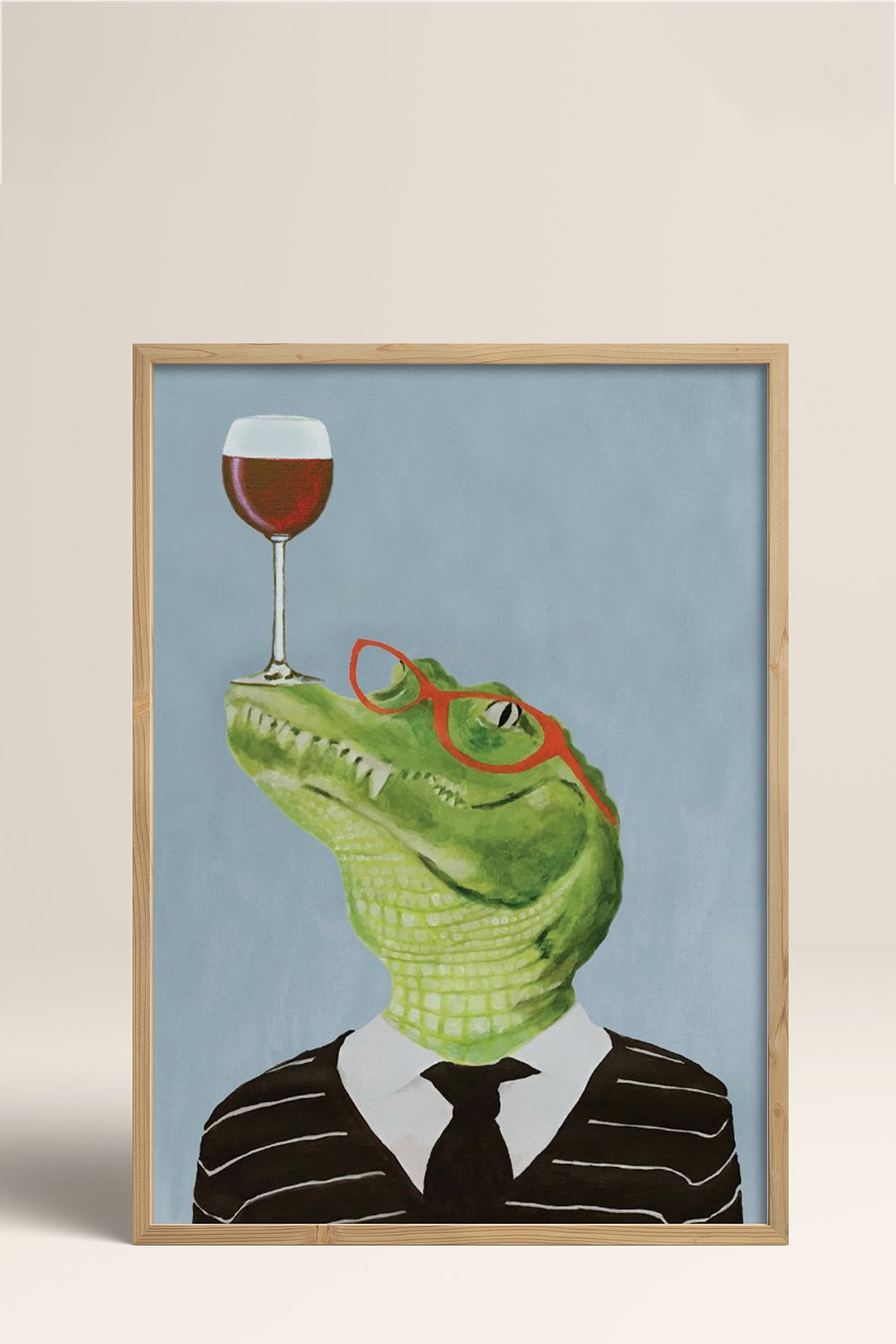HOMEPACK Ahşap Çerçeveli Tablo Çerçeveli Poster Sanatsal Modern Duvar Dekoru BEK-8153