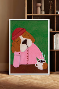 HOMEPACK Ahşap Çerçeveli Tablo Çerçeveli Poster Sanatsal Modern Duvar Dekoru BEK-8154