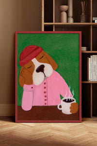 HOMEPACK Ahşap Çerçeveli Tablo Çerçeveli Poster Sanatsal Modern Duvar Dekoru BEK-8154