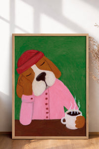 HOMEPACK Ahşap Çerçeveli Tablo Çerçeveli Poster Sanatsal Modern Duvar Dekoru BEK-8154