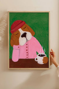 HOMEPACK Ahşap Çerçeveli Tablo Çerçeveli Poster Sanatsal Modern Duvar Dekoru BEK-8154