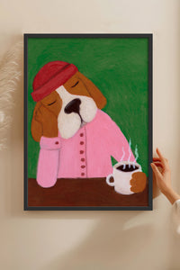 HOMEPACK Ahşap Çerçeveli Tablo Çerçeveli Poster Sanatsal Modern Duvar Dekoru BEK-8154