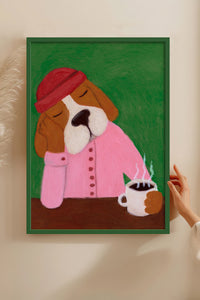 HOMEPACK Ahşap Çerçeveli Tablo Çerçeveli Poster Sanatsal Modern Duvar Dekoru BEK-8154