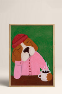 HOMEPACK Ahşap Çerçeveli Tablo Çerçeveli Poster Sanatsal Modern Duvar Dekoru BEK-8154
