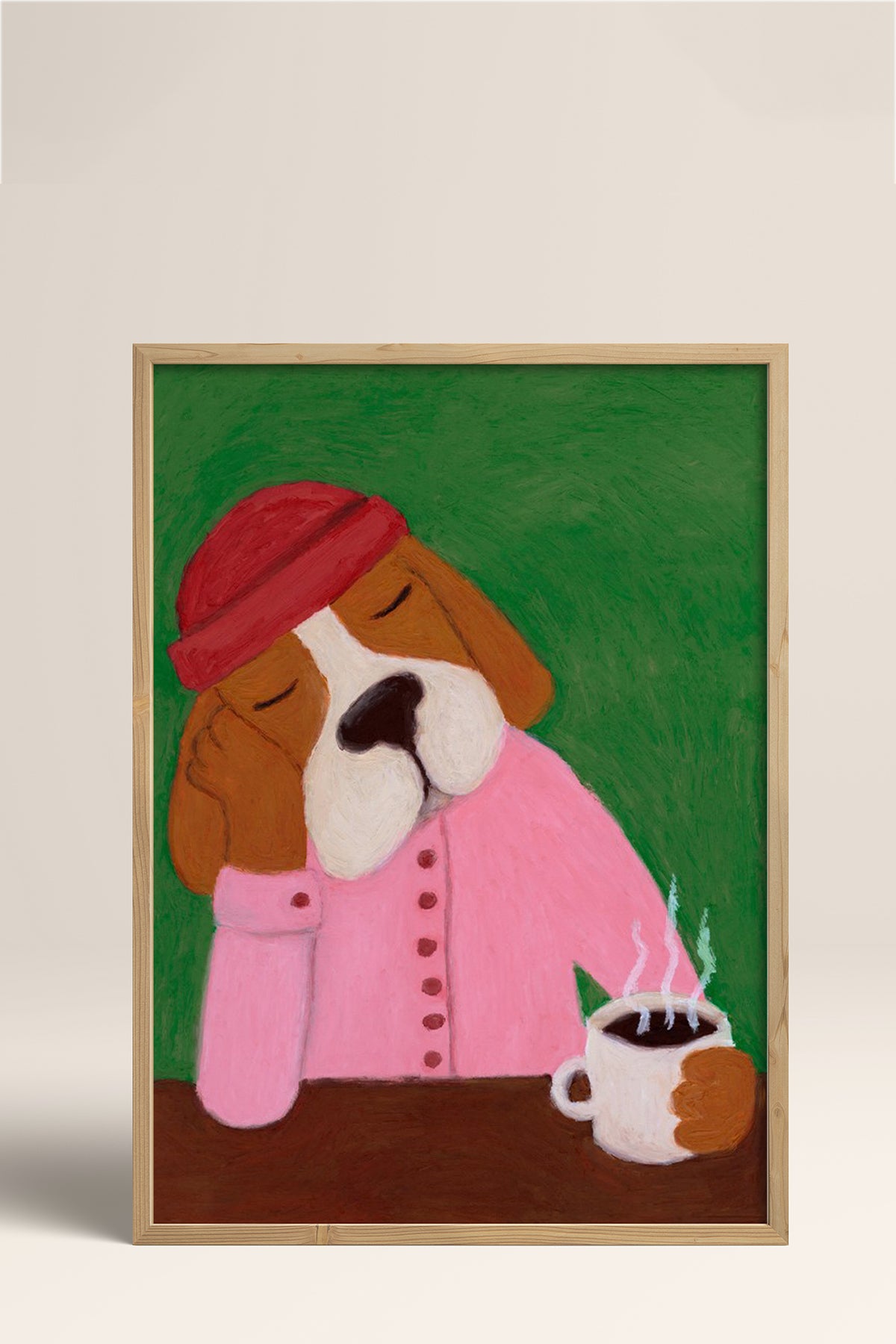 HOMEPACK Ahşap Çerçeveli Tablo Çerçeveli Poster Sanatsal Modern Duvar Dekoru BEK-8154