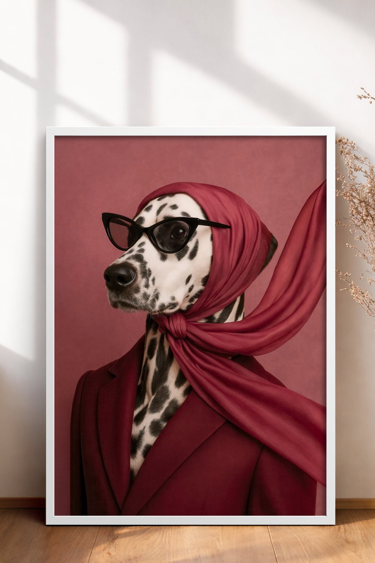 HOMEPACK Ahşap Çerçeveli Tablo Çerçeveli Poster Sanatsal Modern Duvar Dekoru BEK-8156