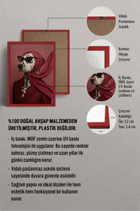 HOMEPACK Ahşap Çerçeveli Tablo Çerçeveli Poster Sanatsal Modern Duvar Dekoru BEK-8156