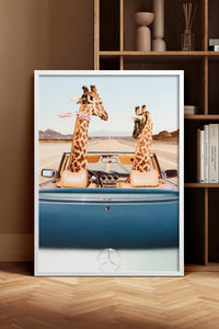 HOMEPACK Ahşap Çerçeveli Tablo Çerçeveli Poster Sanatsal Modern Duvar Dekoru BEK-8158