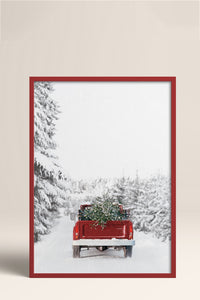 HOMEPACK Ahşap Çerçeveli Tablo Çerçeveli Poster Sanatsal Modern Duvar Dekoru BEK-8159