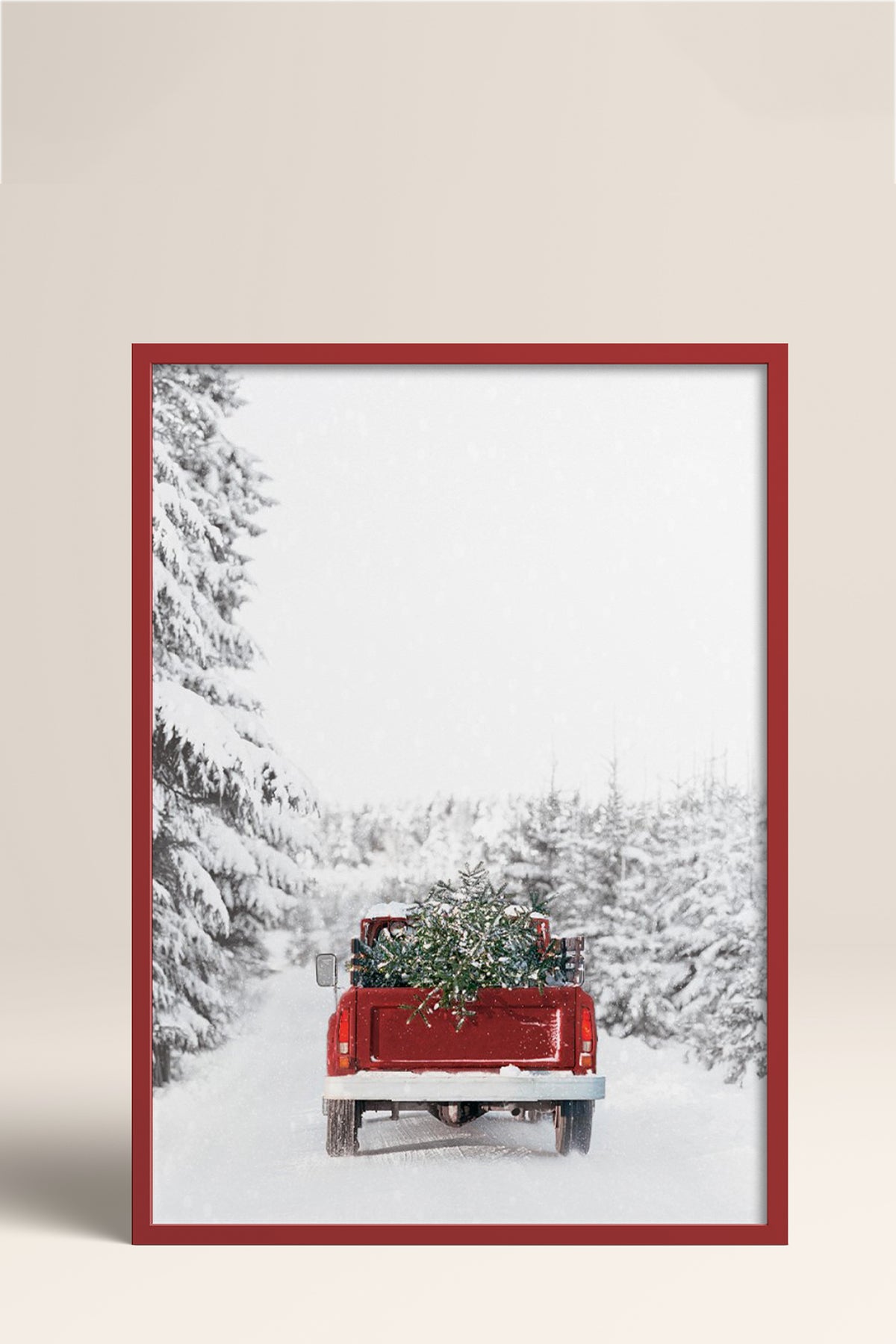 HOMEPACK Ahşap Çerçeveli Tablo Çerçeveli Poster Sanatsal Modern Duvar Dekoru BEK-8159