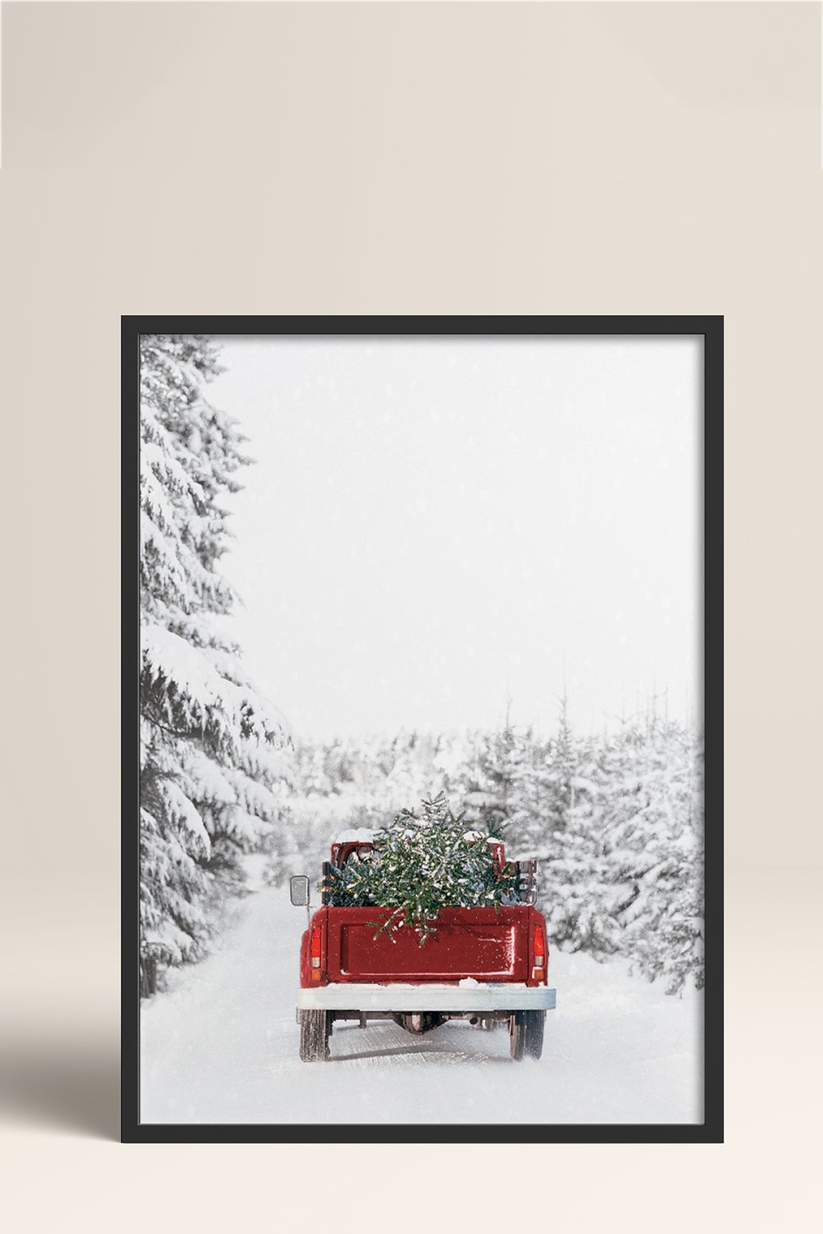 HOMEPACK Ahşap Çerçeveli Tablo Çerçeveli Poster Sanatsal Modern Duvar Dekoru BEK-8159