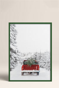 HOMEPACK Ahşap Çerçeveli Tablo Çerçeveli Poster Sanatsal Modern Duvar Dekoru BEK-8159