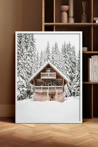 HOMEPACK Ahşap Çerçeveli Tablo Çerçeveli Poster Sanatsal Modern Duvar Dekoru BEK-8160