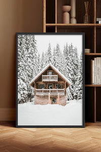 HOMEPACK Ahşap Çerçeveli Tablo Çerçeveli Poster Sanatsal Modern Duvar Dekoru BEK-8160