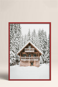 HOMEPACK Ahşap Çerçeveli Tablo Çerçeveli Poster Sanatsal Modern Duvar Dekoru BEK-8160