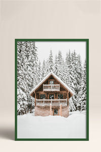 HOMEPACK Ahşap Çerçeveli Tablo Çerçeveli Poster Sanatsal Modern Duvar Dekoru BEK-8160