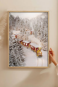 HOMEPACK Ahşap Çerçeveli Tablo Çerçeveli Poster Sanatsal Modern Duvar Dekoru BEK-8161
