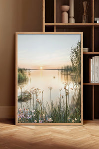 HOMEPACK Ahşap Çerçeveli Tablo Çerçeveli Poster Sanatsal Modern Duvar Dekoru BEK-8162