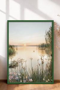 HOMEPACK Ahşap Çerçeveli Tablo Çerçeveli Poster Sanatsal Modern Duvar Dekoru BEK-8162