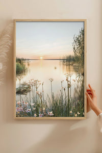 HOMEPACK Ahşap Çerçeveli Tablo Çerçeveli Poster Sanatsal Modern Duvar Dekoru BEK-8162