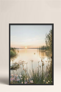 HOMEPACK Ahşap Çerçeveli Tablo Çerçeveli Poster Sanatsal Modern Duvar Dekoru BEK-8162