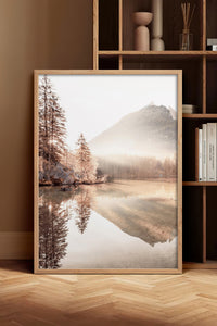 HOMEPACK Ahşap Çerçeveli Tablo Çerçeveli Poster Sanatsal Modern Duvar Dekoru BEK-8163