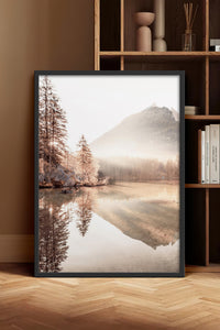 HOMEPACK Ahşap Çerçeveli Tablo Çerçeveli Poster Sanatsal Modern Duvar Dekoru BEK-8163