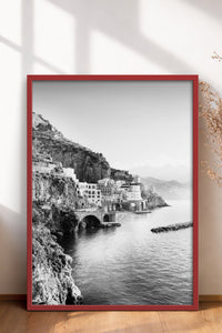HOMEPACK Ahşap Çerçeveli Tablo Çerçeveli Poster Sanatsal Modern Duvar Dekoru BEK-8165